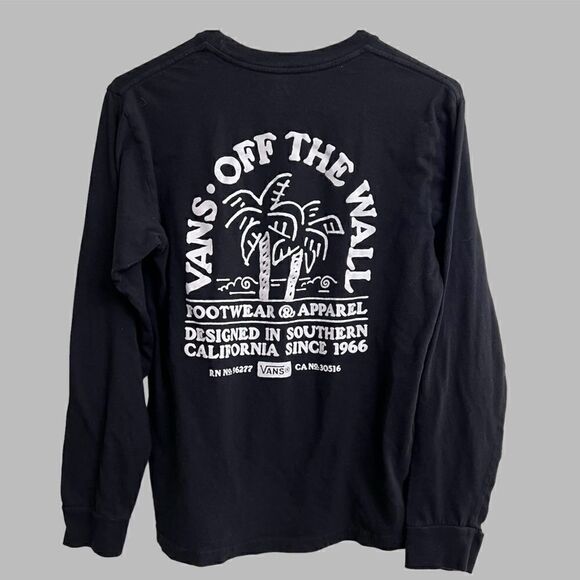 Vans Off the Wall Longsleeve Tshirt size Large - Picture 1 of 2